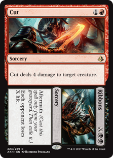 Cut to Ribbons (Amonkhet) Medium Play