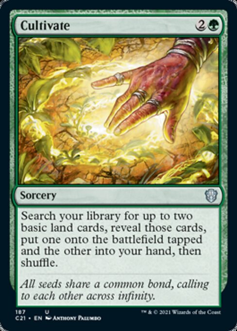 Cultivate (Commander 2021 Strixhaven) Near Mint
