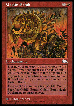 Goblin Bomb (Weatherlight) Medium Play
