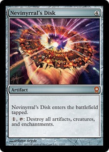 Nevinyrral's Disk (From the Vault: Relics) Near Mint Foil