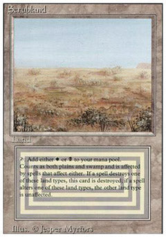 Scrubland (Revised) Near Mint