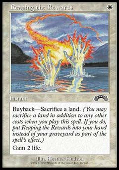 Reaping the Rewards (Exodus) Near Mint