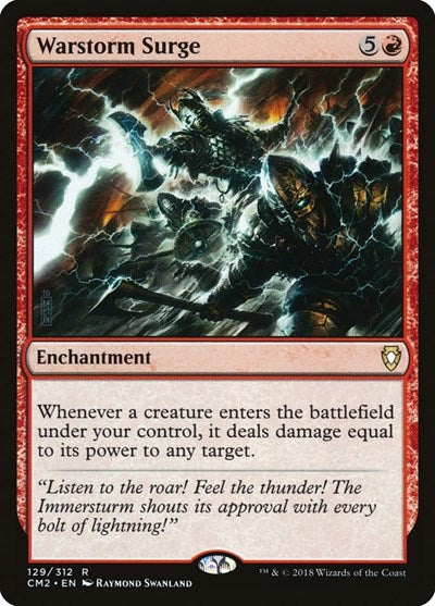 Warstorm Surge (Commander Anthology Volume II) Near Mint