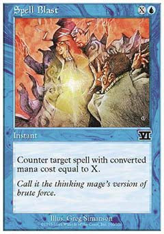 Spell Blast (Classic 6th Edition) Light Play