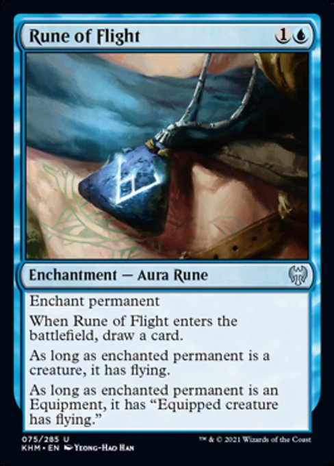Rune of Flight (Kaldheim) Near Mint Foil