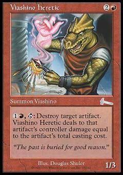 Viashino Heretic (Urza's Legacy) Near Mint