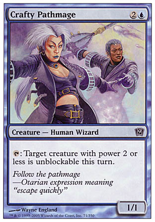 Crafty Pathmage (9th Edition) Medium Play