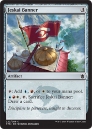 Jeskai Banner (Khans of Tarkir) Near Mint