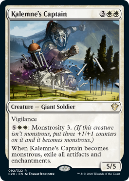 Kalemne's Captain (Commander 2020 Ikoria) Light Play