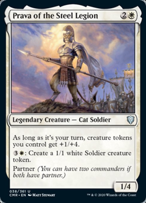 Prava of the Steel Legion (Commander Legends) Near Mint Foil