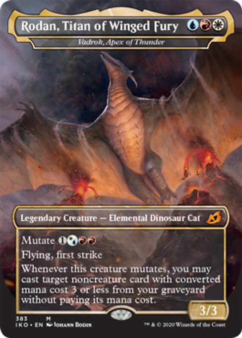 Rodan, Titan of Winged Fury (Ikoria: Lair of Behemoths) Near Mint