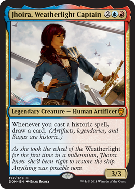 Jhoira, Weatherlight Captain (Dominaria) Near Mint