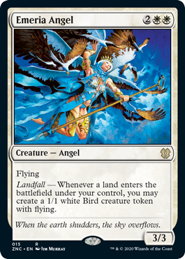 Emeria Angel (Commander 2020 Zendikar Rising) Near Mint