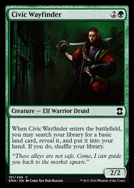 Civic Wayfinder (Eternal Masters) Near Mint Foil