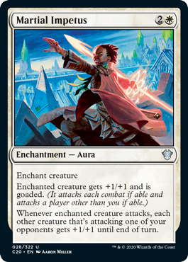 Martial Impetus (Commander 2020 Ikoria) Light Play