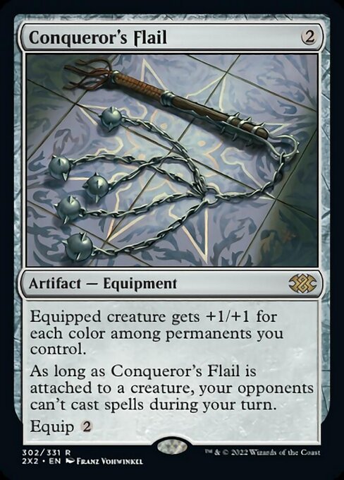 Conqueror's Flail (Double Masters 2022) Near Mint
