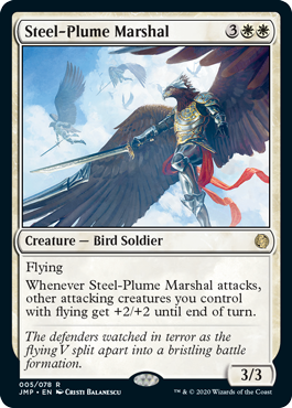 Steel-Plume Marshal (Jumpstart) Medium Play