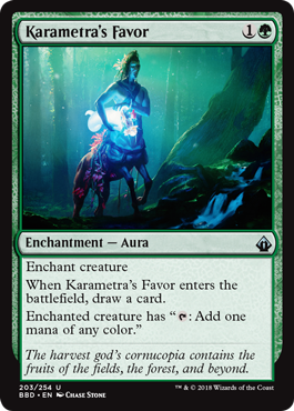 Karametra's Favor (Battlebond) Near Mint