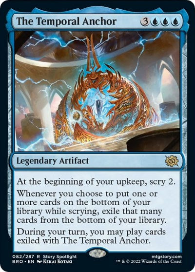 The Temporal Anchor (The Brothers' War) Near Mint Foil