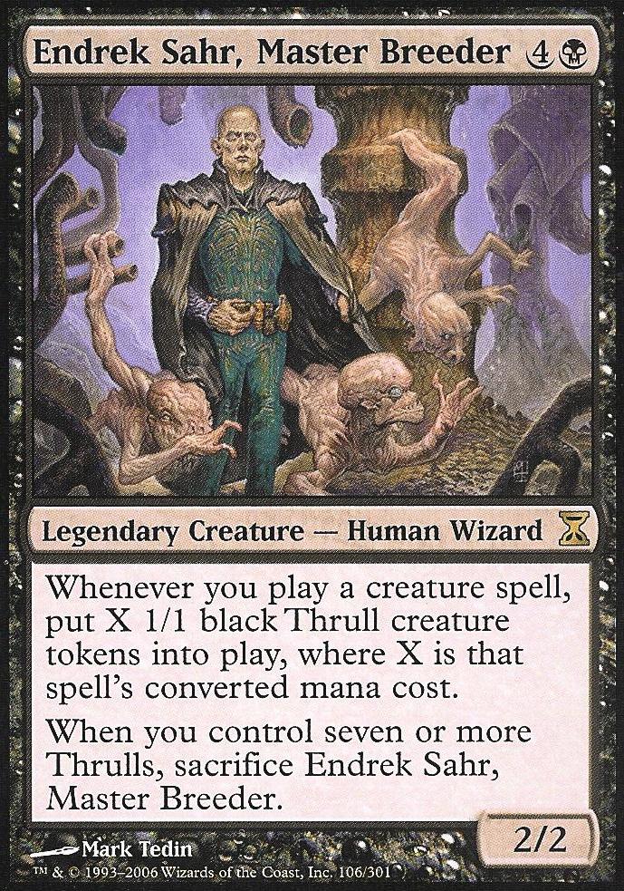 Endrek Sahr, Master Breeder (Time Spiral) Near Mint