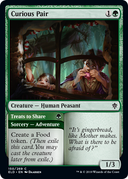 Curious Pair (Throne of Eldraine) Near Mint