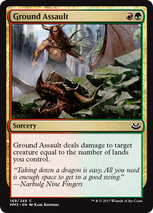 Ground Assault (Modern Masters 2017) Near Mint