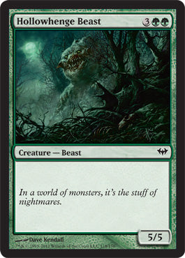 Hollowhenge Beast (Dark Ascension) Near Mint Foil