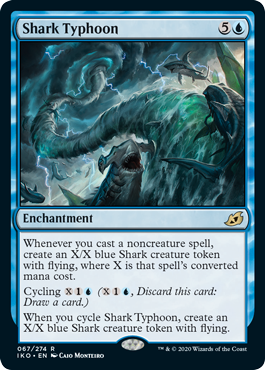 Shark Typhoon (Ikoria: Lair of Behemoths) Near Mint Foil