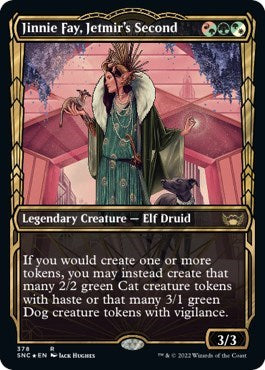 Jinnie Fay, Jetmir's Second (Gilded Foil) (Streets of New Capenna) Near Mint Foil