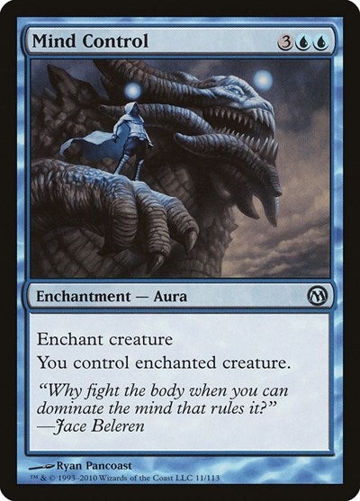 Mind Control (Duels of the Planeswalkers) Medium Play