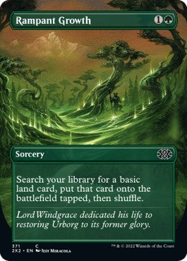 Rampant Growth (Borderless) (Double Masters 2022) Near Mint Foil
