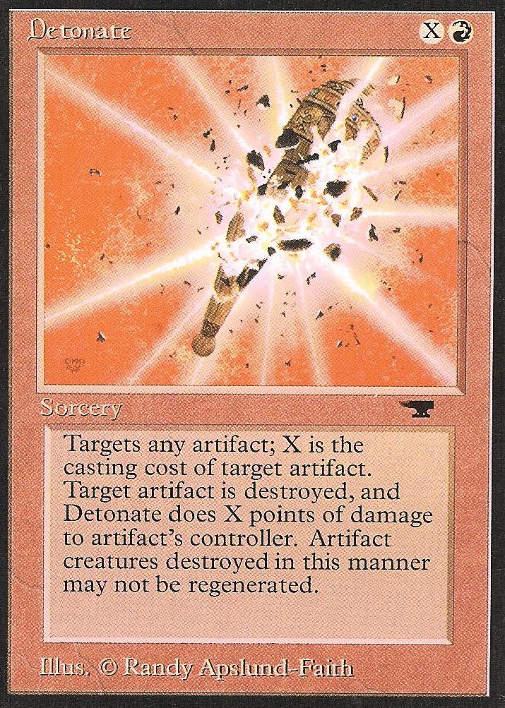 Detonate (Antiquities) Heavy Play