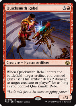 Quicksmith Rebel (Aether Revolt) Near Mint
