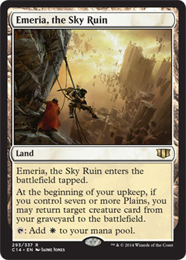 Emeria, the Sky Ruin (Commander 2014 Edition) Medium Play