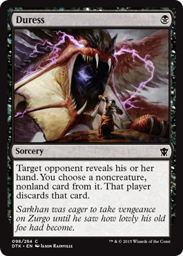 Duress (Dragons of Tarkir) Near Mint