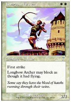 Longbow Archer (7th Edition) Heavy Play