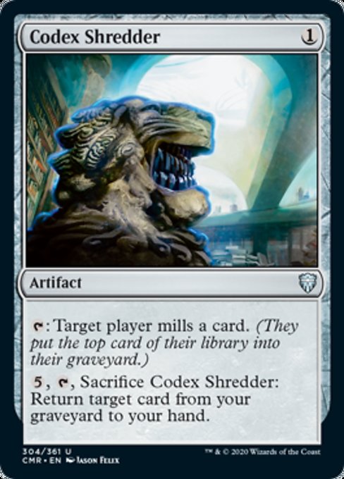 Codex Shredder (Commander Legends) Near Mint Foil