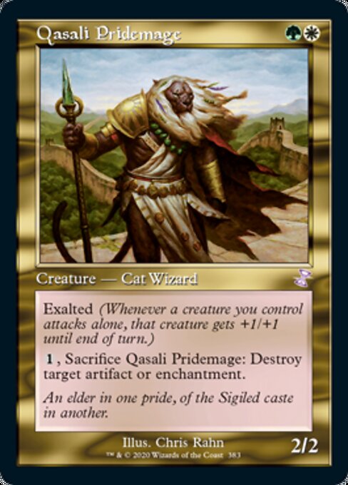 Qasali Pridemage (Time Spiral Remastered) Near Mint Foil