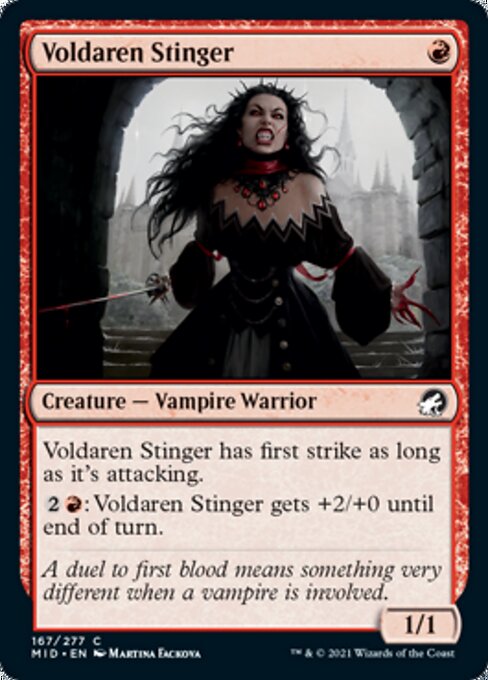 Voldaren Stinger (Innistrad: Midnight Hunt) Near Mint