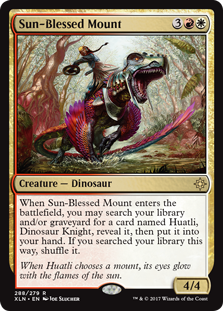 Sun-Blessed Mount (Ixalan) Medium Play