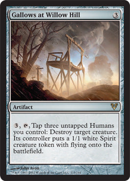 Gallows at Willow Hill (Avacyn Restored) Light Play Foil