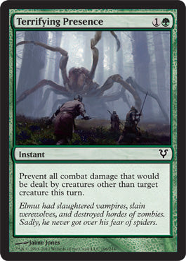 Terrifying Presence (Avacyn Restored) Heavy Play