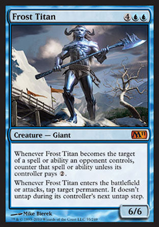 Frost Titan (Magic 2011 Core Set) Medium Play