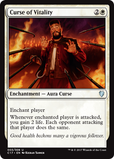 Curse of Vitality (Commander 2017) Near Mint