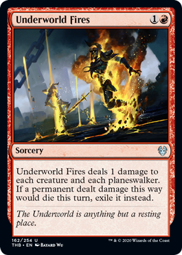 Underworld Fires (Theros Beyond Death) Near Mint Foil