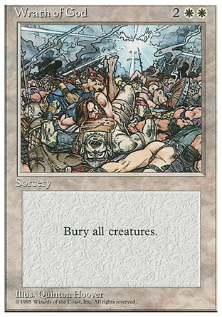 Wrath of God (4th Edition) Medium Play