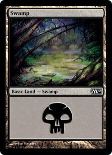 Swamp (240) (Magic 2010 Core Set) Light Play