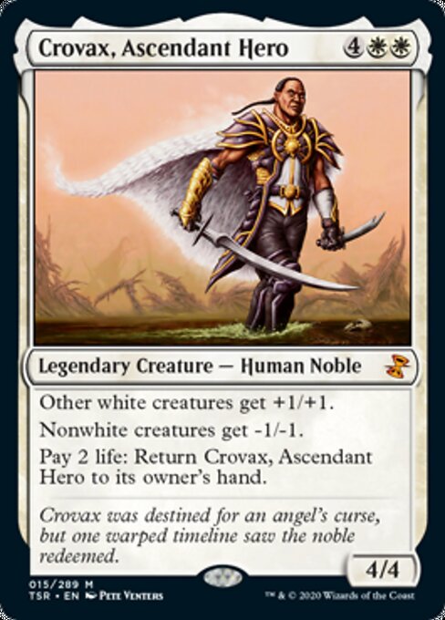 Crovax, Ascendant Hero (Time Spiral Remastered) Near Mint
