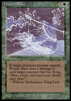 Winter Blast (Legends) Heavy Play