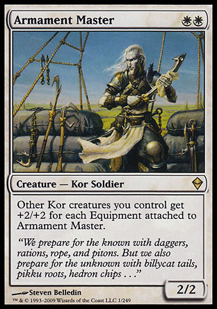 Armament Master (Zendikar) Heavy Play
